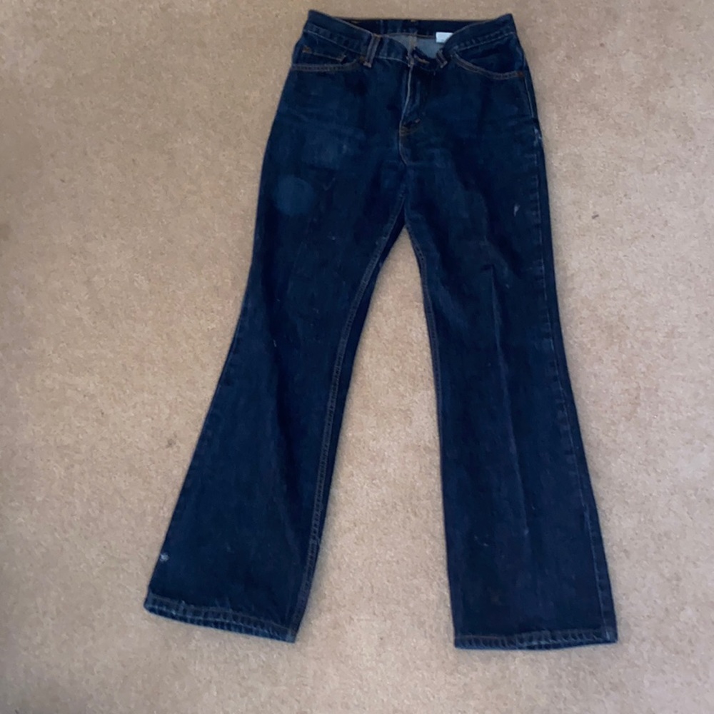 LEVI STRAUSS BOOT CUT SLIM FIT BLUE JEANS